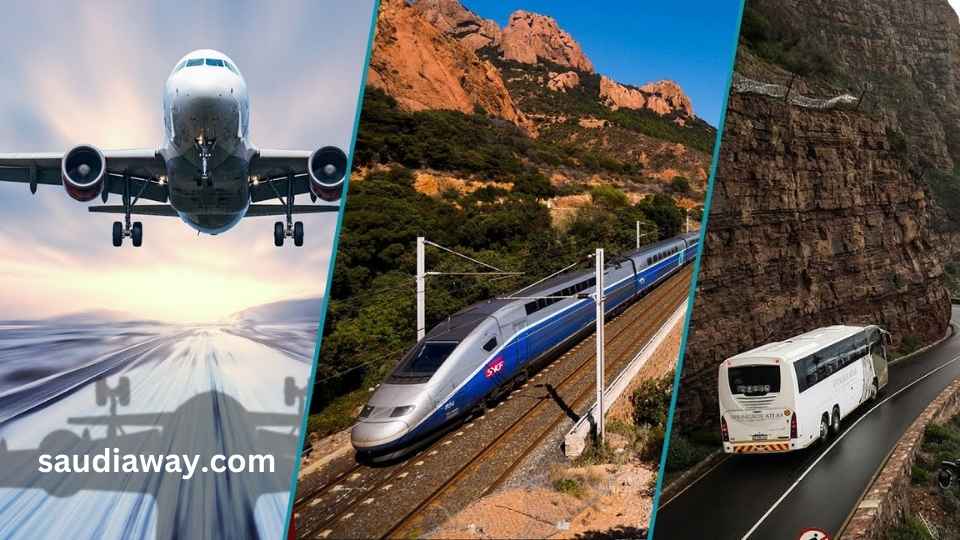 Comparing Trains to Buses and Flights