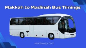 Makkah to Madinah Bus Timings, Distance, Fare, & Route