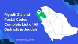 Riyadh Zip & Postal Codes