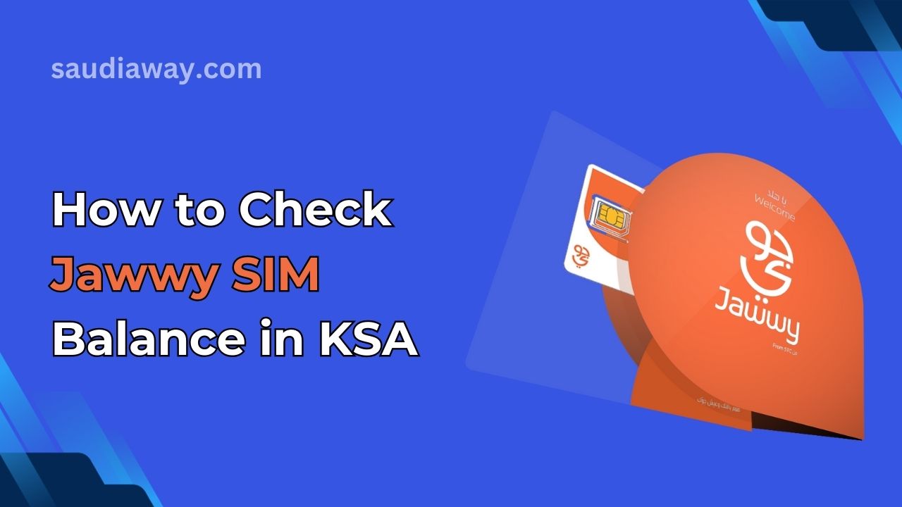 How to Check Jawwy SIM Balance